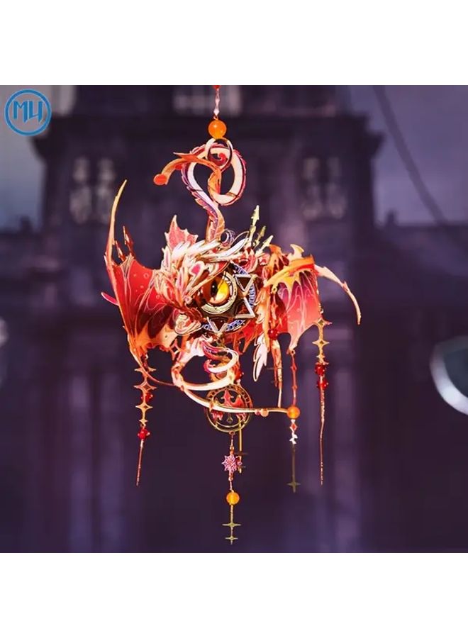 Devils Eye Metal Assembly Model DIY Handcrafted Jigsaw Unique Gift Birthday Present - Image 1